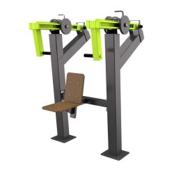 Уличный тренажер Жим вверх с переменной нагрузкой ZAVODSPORTA Power-1801 Уличный тренажер Жим вверх с переменной нагрузкой ZAVODSPORTA Power-1801