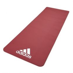 Тренировочный коврик (фитнес-мат) Adidas, 7 мм красный