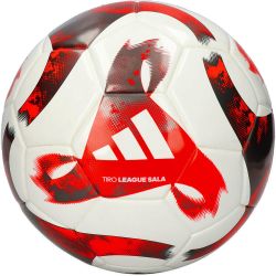 Мяч футзальный ADIDAS Tiro League Sala HT2425 №4 FIFA Basic (ТПУ) бело-красно-серый Мяч футзальный ADIDAS Tiro League Sala HT2425 №4 FIFA Basic (ТПУ) бело-красно-серый