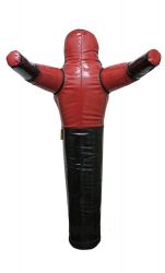 Манекен борцовский "Зомби" красно-черный 160 см