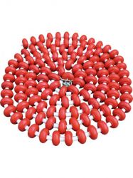 Дорожка разделительная поплавковая для открытой воды 50 м, d=95мм на полиамидном шнуре