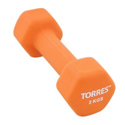 Гантель неопреновая TORRES 2 кг