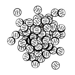 Виброгаситель 7/6 Dampener - Ball White Виброгаситель 7/6 Dampener - Ball White