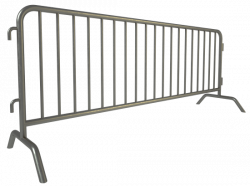 Мобильное ограждение (фан-барьер) 2500 мм d=38 мм (порошковая покраска) h=1500 мм
