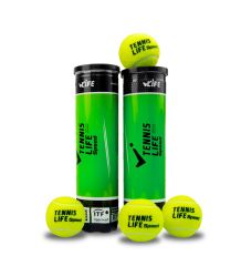 Мяч теннисный TENNIS LIFE SPEED (96 мячей) ITF Approved Мяч теннисный TENNIS LIFE SPEED (96 мячей) ITF Approved