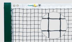Сетка для большого тенниса Court Royal TN08 d=2,8 мм (черная) Сетка для большого тенниса Court Royal TN08 d=2,8 мм (черная)