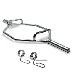 Трэп-гриф для становой тяги V-SPORT СТ517 (с замками) Трэп-гриф для становой тяги V-SPORT СТ517 (с замками)