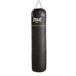 Мешок боксерский EVERLAST Super Leather Thai 150lb 183 см, 68 кг (черный)