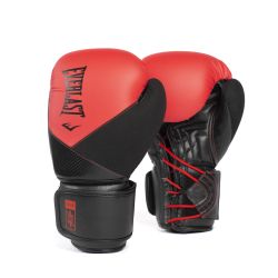 Перчатки тренировочные EVERLAST Protex PU (красно-черный) Перчатки тренировочные EVERLAST Protex PU (красно-черный)
