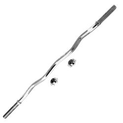 Гриф с гайками хромированный 1200 мм, d=25 мм Гриф с гайками хромированный 1200 мм, d=25 мм