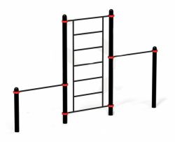 Уличная шведская стенка с турниками Maxi ТС-42 108 мм