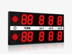Табло для большого тенниса 1250х600 мм R 0.5 Кд