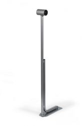 Кронштейн для хореографического (балетного) станка напольный однорядный (серебристый)