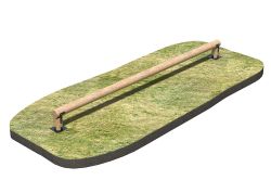 Элемент для полосы гонок с препятствиями Баланс на бревне