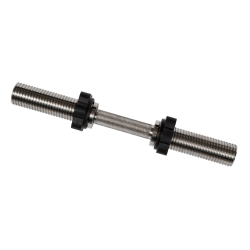 Гриф для гантели хромированный 490мм, d=50мм MB Barbell MB-BarM50-M490B