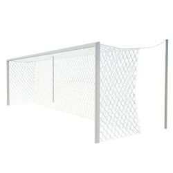 Ворота для любительского футбола алюминиевые 5,6х2,35 м стационарные 100х120 мм SPORTWERK (SpW-AG-560-3P)