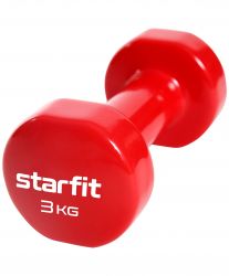 Гантель виниловая STARFIT DB-101 3 кг