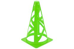Конус разметочный травмобезопасный 22 см салатовый