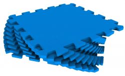 Мягкий пол универсальный 0,99х0,99 м (0,33x0,33 м) синий