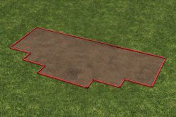 Элемент полосы препятствий Ров