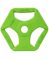 Диск обрезиненный с хватами STARFIT BB-205 d=26 мм 1,25 кг