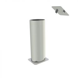 Закладные стальные стаканы для стационарных стоек из профиля 100х120 мм SPORTWERK (SpW-SA-3.5)