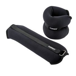 Утяжелители универсальные TORRES 1,5 кг (черный)