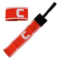 Капитанская повязка TORRES SS11002-04 (нейлон) красно-белый