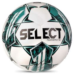 Мяч футбольный SELECT Numero 10 V23 №5 FIFA Quality Pro(ПУ) бело-зелено-черный