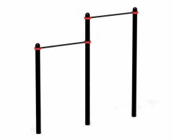 Турник уличный двойной Воркаут ТС-13 108 мм