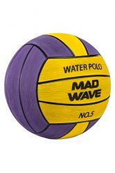 Мяч для водного поло MADWAVE M2230 №5 (резина) желтый Мяч для водного поло MADWAVE M2230 №5 (резина) желтый