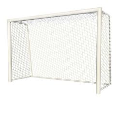 Ворота для любительского футбола алюминиевые 4х2 м мобильные 100х120 мм SPORTWERK (SpW-AG-400-1P)