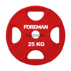 Диск олимпийский обрезиненный FOREMAN PRR-25KG