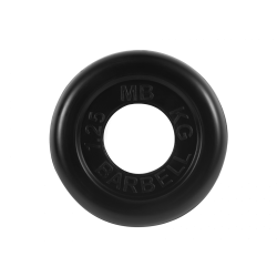 Диск обрезиненный 1,25кг, d=51мм (черный) MB Barbell MB-PltB51-1,25