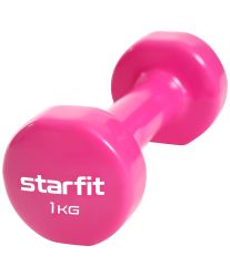 Гантель виниловая STARFIT DB-101 1 кг*
