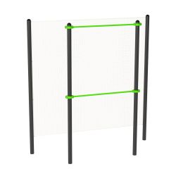 Мишень на стойках квадратная (подходит ОВЗ)