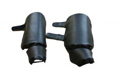 Защита на голень с зашитой стопы