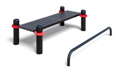 Лавочка для пресса с упором для ног Воркаут ТС-34