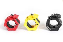 Замок пластиковый для олимпийского грифа HASTTINGS Digger HD61D1 красный