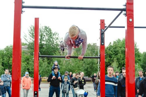 Мобильный комплекс для Воркаута Стандарт-4#3