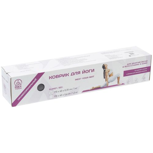 Коврик для йоги INEX Yoga Mat 170х60х0,35 см#6