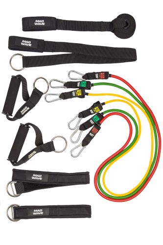 Набор профессиональных эспандеров MADWAVE DRY TRAINING MULTI set