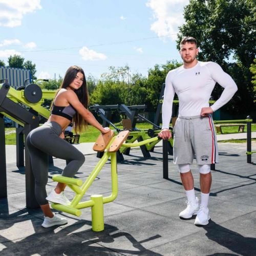 Уличный тренажер Гиперэкстензия ZAVODSPORTA Fix-1702#3