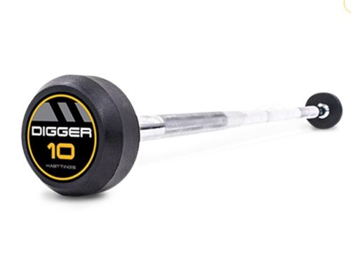 Комплект прямых фиксированных обрезиненных штанг (5 шт от 10 до 30 кг) HASTTINGS Digger HD51G2A-10-30 Комплект прямых фиксированных обрезиненных штанг (5 шт от 10 до 30 кг) HASTTINGS Digger HD51G2A-10-30