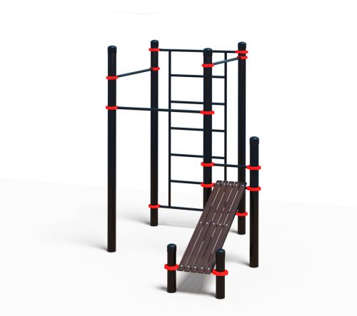 Уличный спортивный комплекс Воркаут ТС-48#7