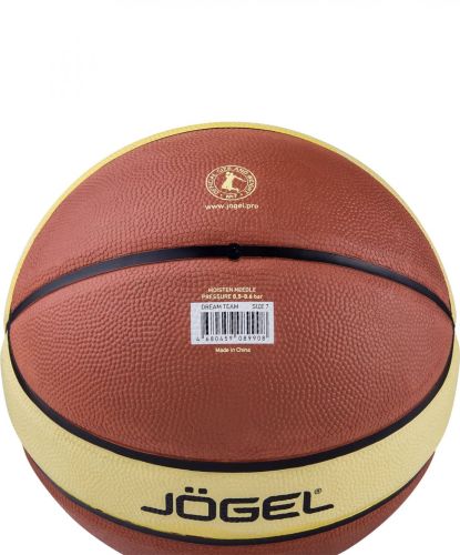 Мяч баскетбольный Jogel Streets DREAM TEAM №7 (резина)#5 Мяч баскетбольный Jogel Streets DREAM TEAM №7 (резина)#5