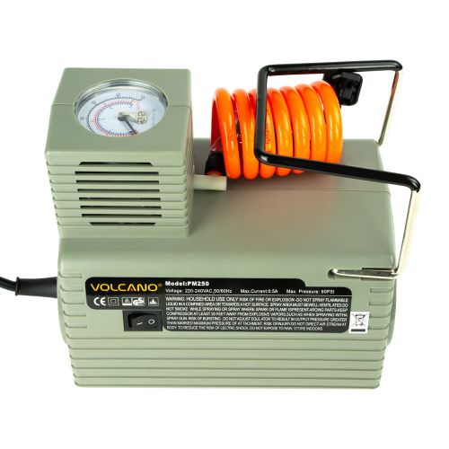 Компрессор электрический VOLCANO PM250 95Вт (в к-те 3 иглы, переходник на иглы)