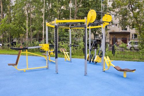 Уличная многофункциональная рама с интегрированными тренажерами FOREMAN FY-1902.6#6 Уличная многофункциональная рама с интегрированными тренажерами FOREMAN FY-1902.6#6