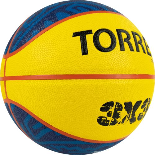 Мяч баскетбольный TORRES 3х3 Outdoor №6 (ПУ)#5 Мяч баскетбольный TORRES 3х3 Outdoor №6 (ПУ)#5