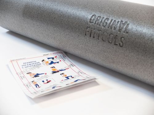 Ролик для пилатес цилиндрический Original FitTools FT-FFR-36 90 см#2